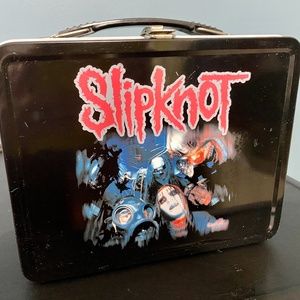 Original Slipknot Heretic Lunch Box W/NIB Thermos